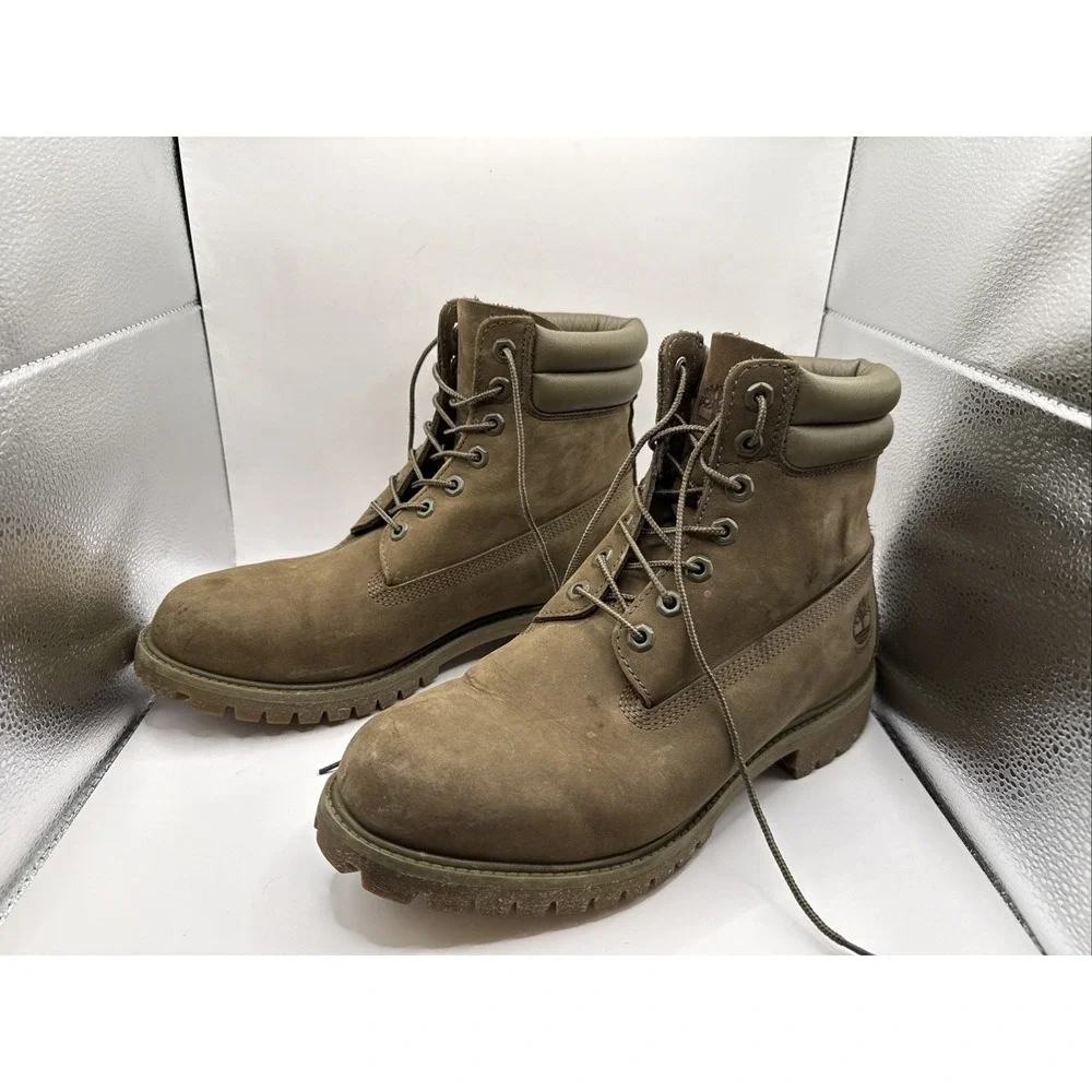 RARE TIMBERLAND DARK OLIVE 6